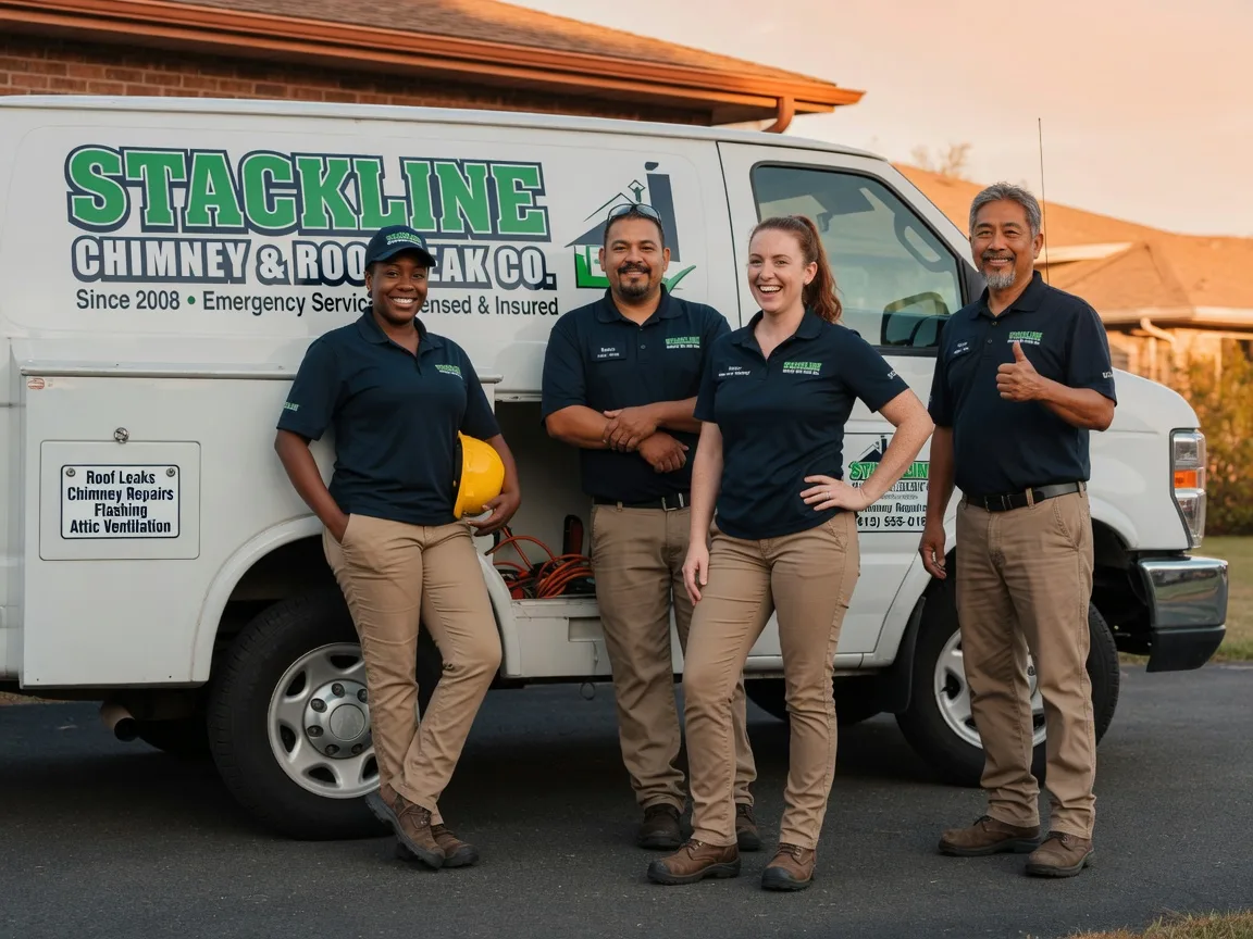 Chimney flashing repair company in Plymouth, PA